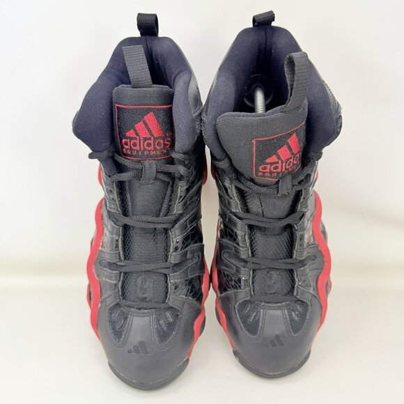 Adidas Crazy 8 Kobe Basketball Shoes Red Black Men’s Size 10.5 - Picture 5 of 7